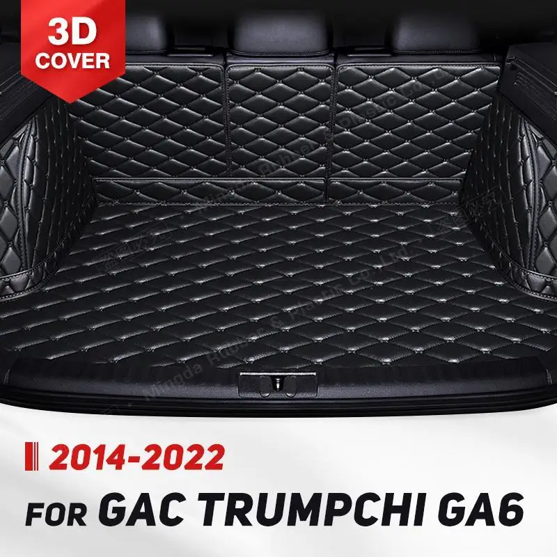 

For GAC Trumpchi GA6 2014-2022 Auto Full Coverage Trunk Mat Car Anti-dirty Pad Protective Pad Cargo Liner Interior Accessories