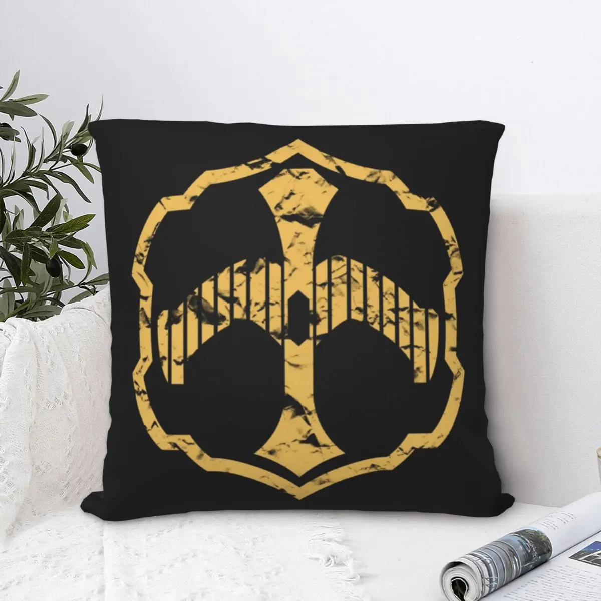 Knuckle Logo - Kamen Rider Square Pillowcase Polyester Pillow Cover Velvet Cushion Zip Decorative Comfort Throw Pillow For Home