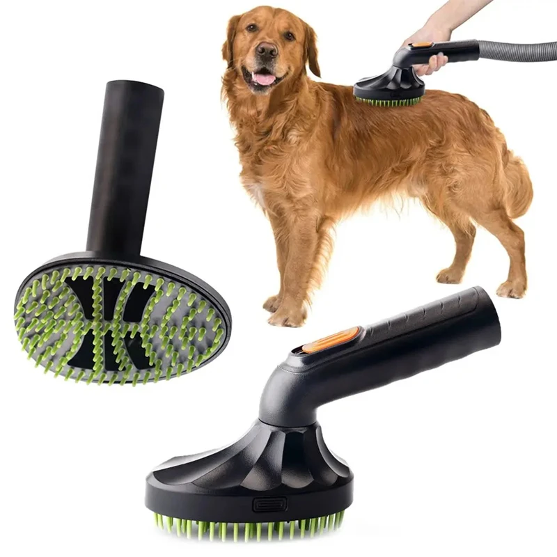 Universal Groom Tool Pet Supplies Compatible Vacuum Attachment Hair Brush Pet Brush Dog Cat Pet Bed Brush