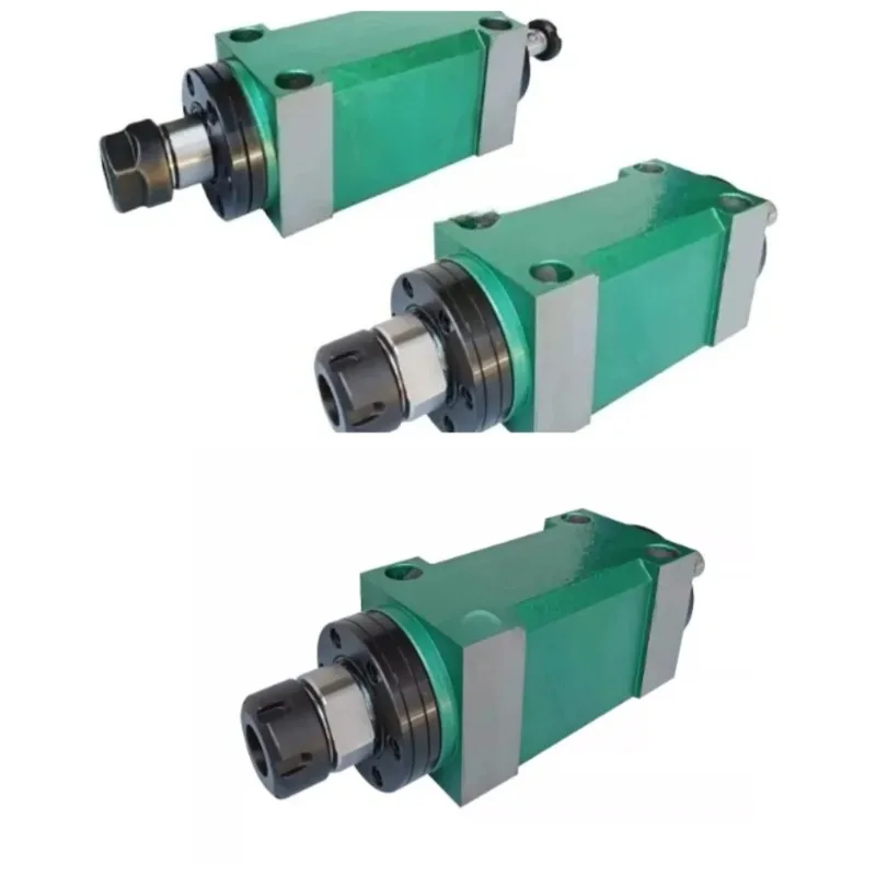 Lathe Spindle Power Head ER20/ER25/ER32, Used for Drilling Tapping Grooving & Milling Work