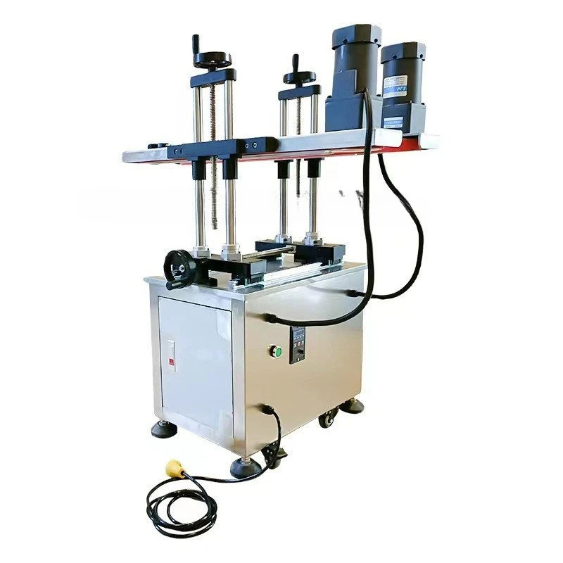 

Stainless steel bottle clamping transition conveyor, filling, labeling, coding line