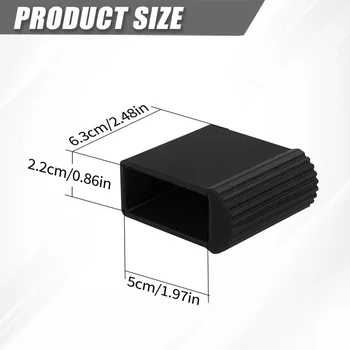 1/2/4 ks protiskluzové gumové nožičky pro žebřík 50x22mm, náhradní chrániče nábytkových nohou, kryty, příslušenství, podlahové schody 10 nejlepší prodej chrániče nohou barových židlí Home Depot - №9
