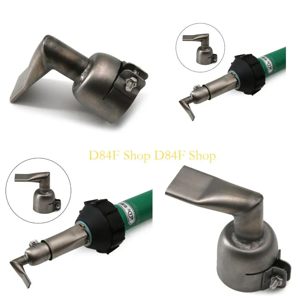 D84F 20mm 90 Degree Angled Flat Weld Nozzle 90 Degree Angled Flat Slot Weld Nozzle For HLTE Hot Air Guns Accessories