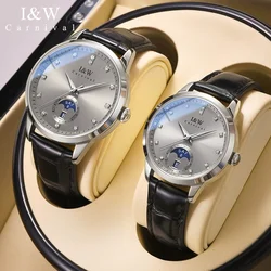 Carnival Brand High-End IW Series Luxury Imported Movement Couple Mechanical Watch for Men and Women Fashion Sapphire Watches