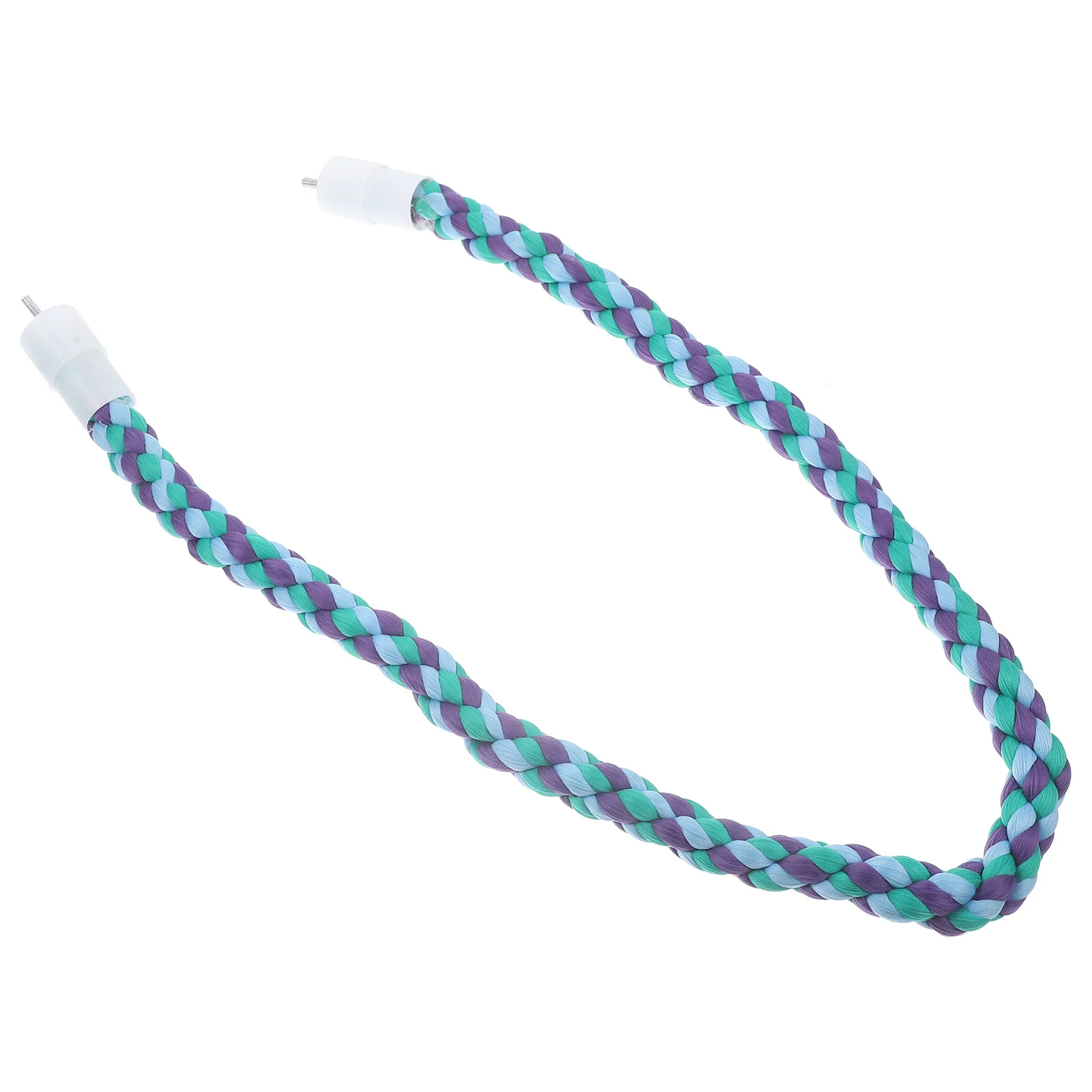 

Parrot Climbing Rope Premium Cotton Rope Colorful Playground for Cockatiels Parakeets Small Birds Entertainment