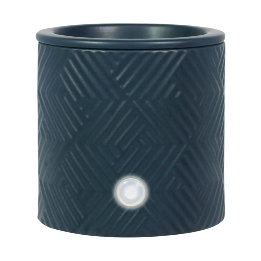 

Электрическая керамическая грелка для расплава воска мощностью 18 Вт темно-синяя