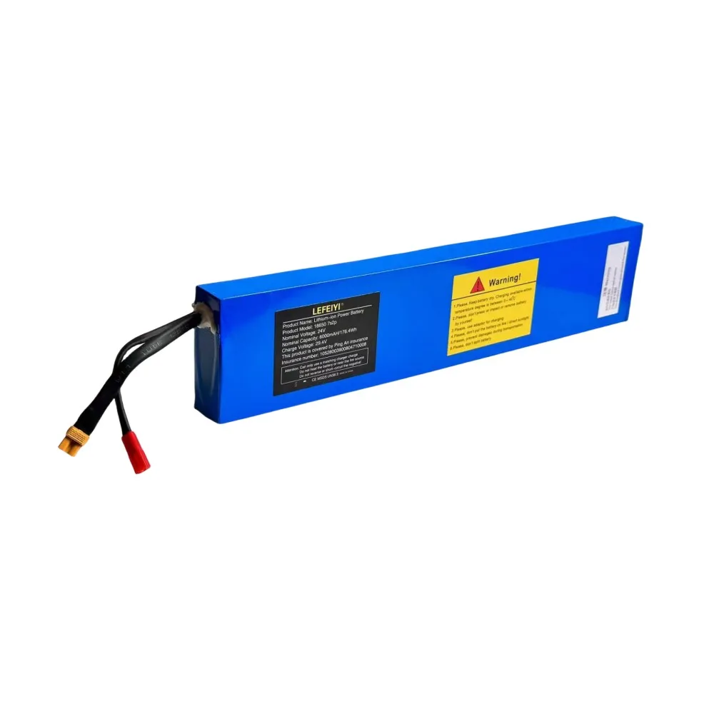 18650 lithium ion Cell 7S2P 24V 29.4V 6Ah/6000mah