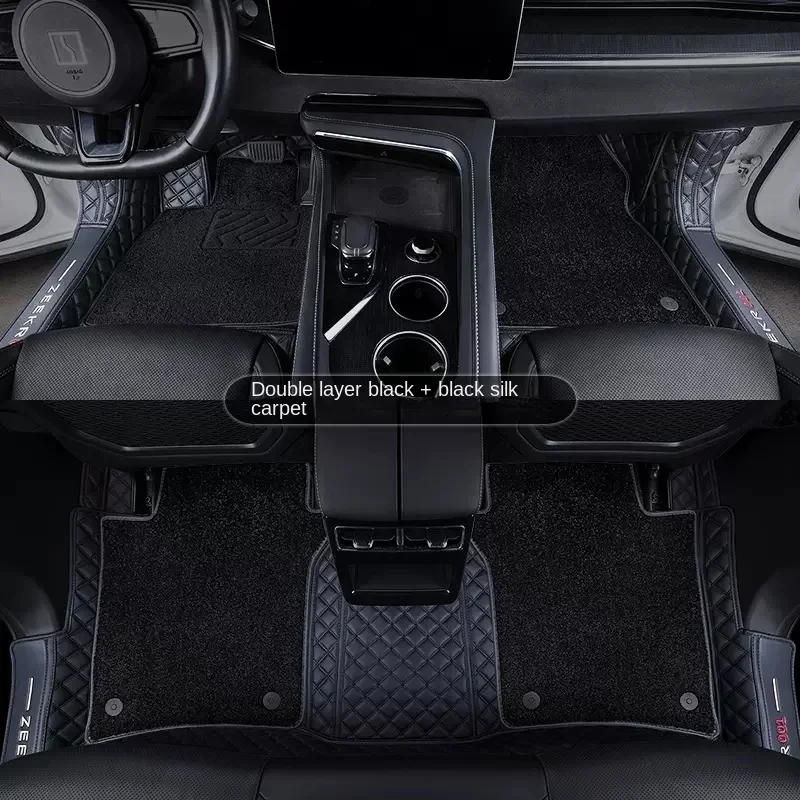 

Custom Car Floor Mats For Zeekr 001 2021 2022 2023 2024 all model auto Rug Carpet Footbridge accessories styling interior parts