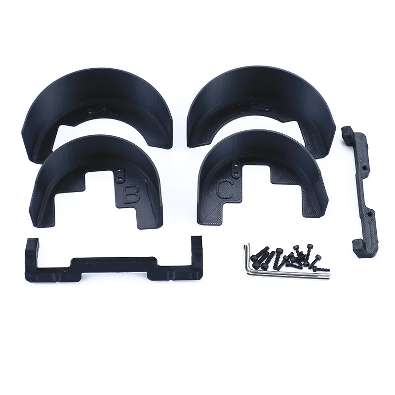 HYPER GO MJX Simulation Front and Rear Fenders for 1/14 MJXRC 14303 C3 Remote Control Car Off-road High Speed RC Cars Truck