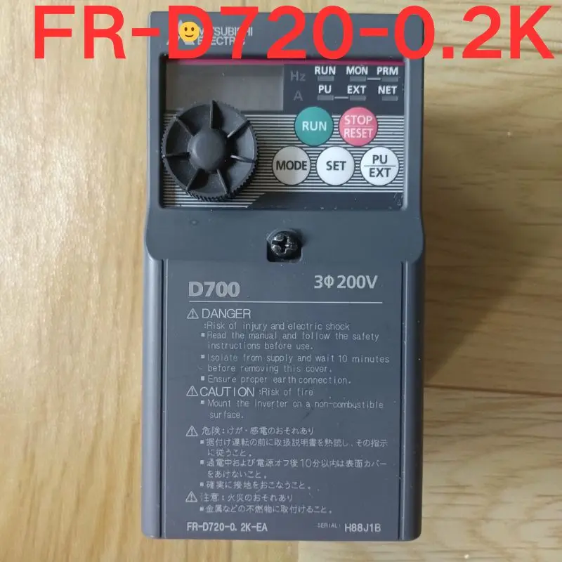 

Second-hand test OK,frequency converter FR-D720-0.2K