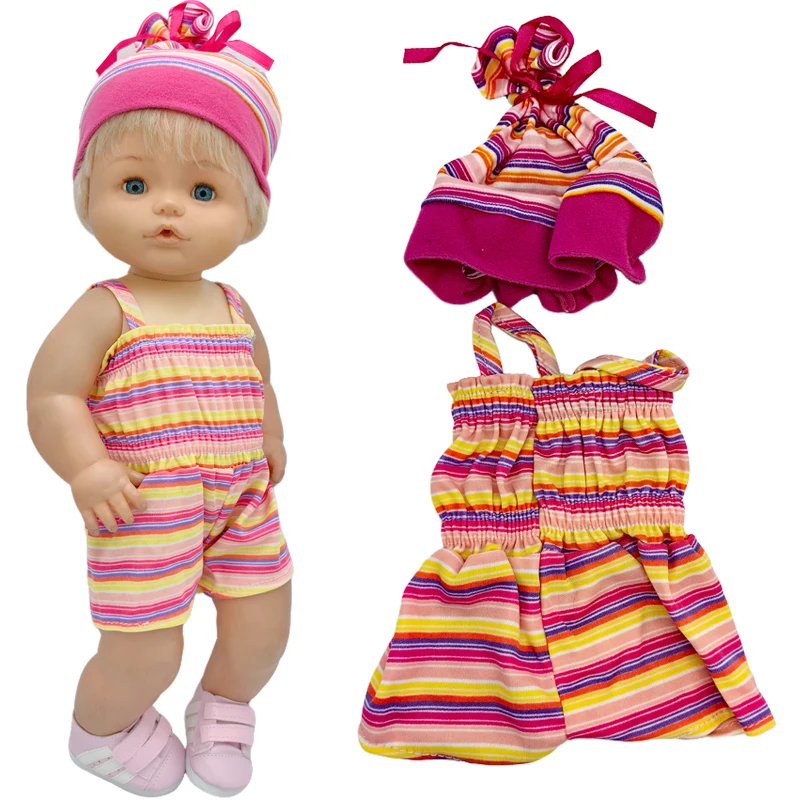 Clothes for Baby Doll 40cm Dress for Nenuco Ropa Y Su Hermanita 35 cm Doll Clothes