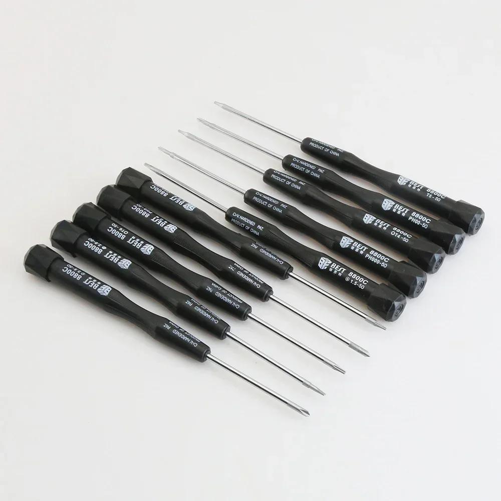 Bst-8800c 10 in 1 Philips magnetic Pentagon tri-wing Torx screwdriver combination repair tool mobile phone iPhone