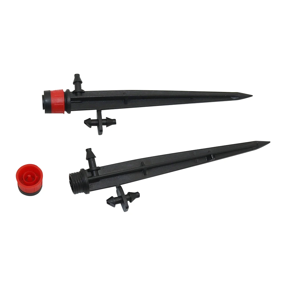 5 قطعة 4/7 خرطوم حديقة سقي إيدي تدفق الرش 13/17/19/26 سنتيمتر منقط للري إدراج الأرض 360 درجة قابل للتعديل الرش