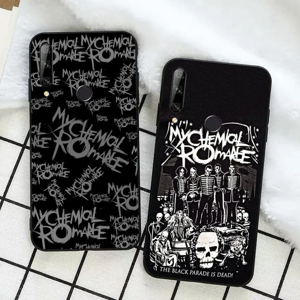 Fashion My Chemical Romance Phone Case For Huawei Honor 10 lite 9 20 7A 9X 30 50 60 70 pro plus Soft Silicone Cover