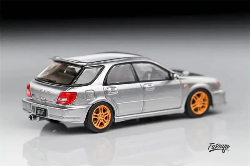 Furuya 1:64 Impreza WRX STi Sedan Mk2 GD / GG Bugeye / Blobeye limited999 Diecast Model Car