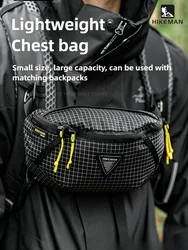 Hikeman Waist Bag Outdoor Sports Mountaineering Cycling Mobile Bag Backpack Expansion Pack Travel Hiking Lightweight Equipment