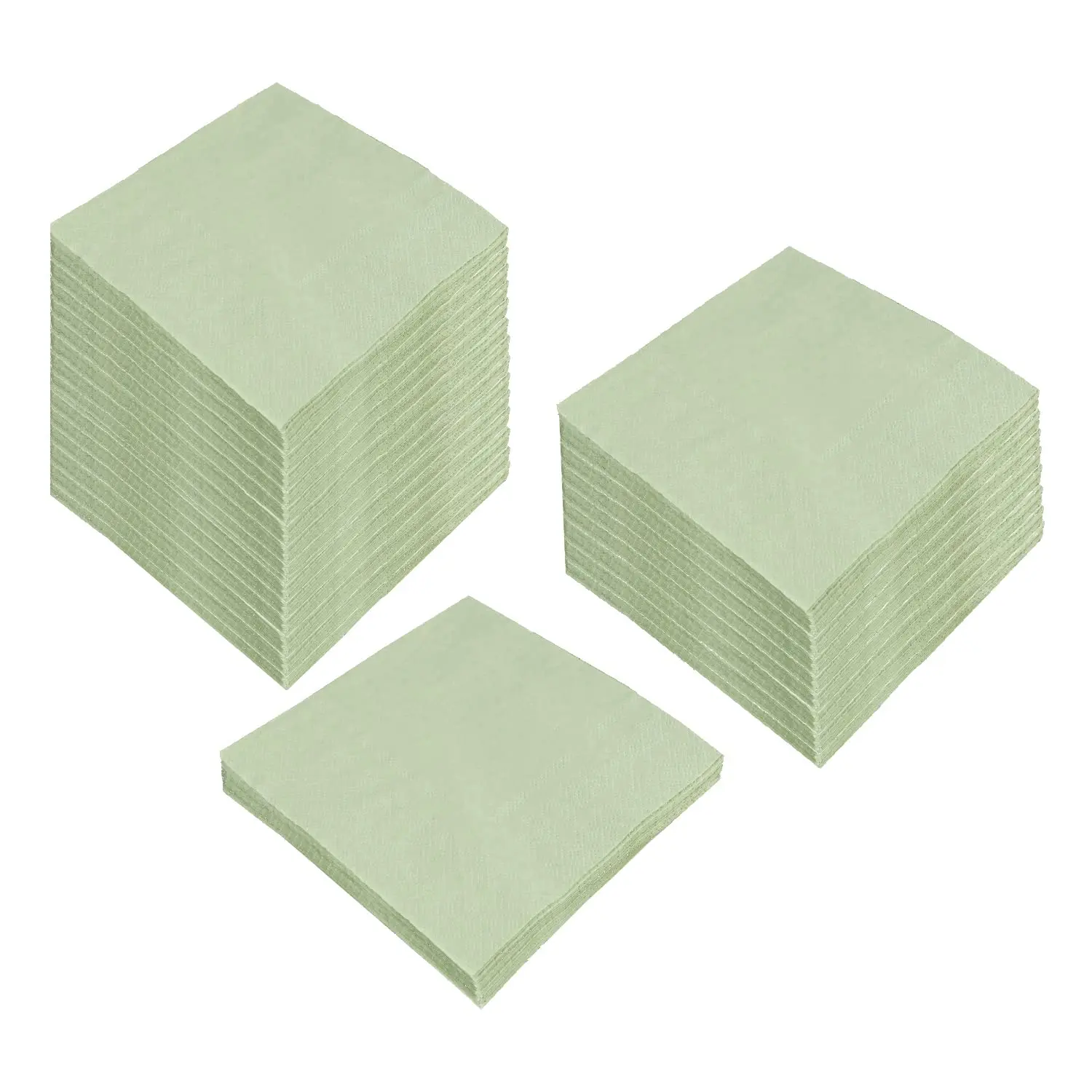 100 Pack Cocktail Napkin 2-Ply Dessert Napkins Disposable Napkins for Dinner Wedding Birthday Party Anniversary Reception Event