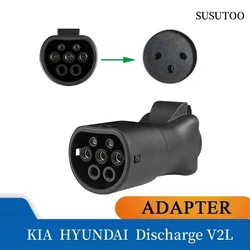 V2L Discharger  Israel Plug V2L Vehicle to Load Type 2 Support for Hyundai KIA Discharge For Type2 Car Discharge EV Cable Adapte
