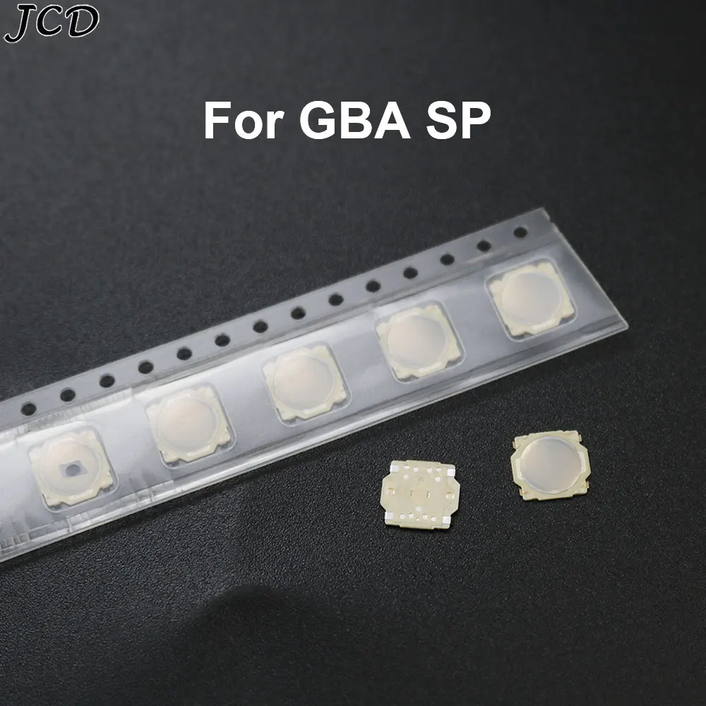 

JCD 6Pieces For Gameboy Advance SP GBA SP D Pad D-Pad Cross A B Button Conductive Film Circuit Switch Tactile Key Replacement