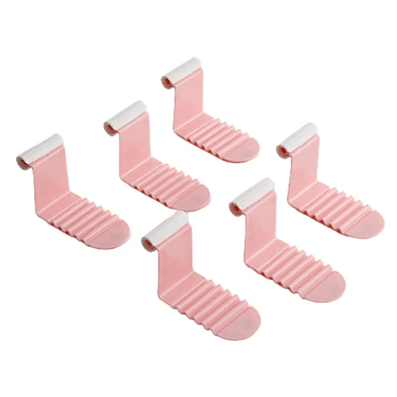 

6Pcs Needle-Free Bed Sheet Holder Household Invisible Sheet Clip Non-Slip Mattress Sheet Buckle Bed Pegs