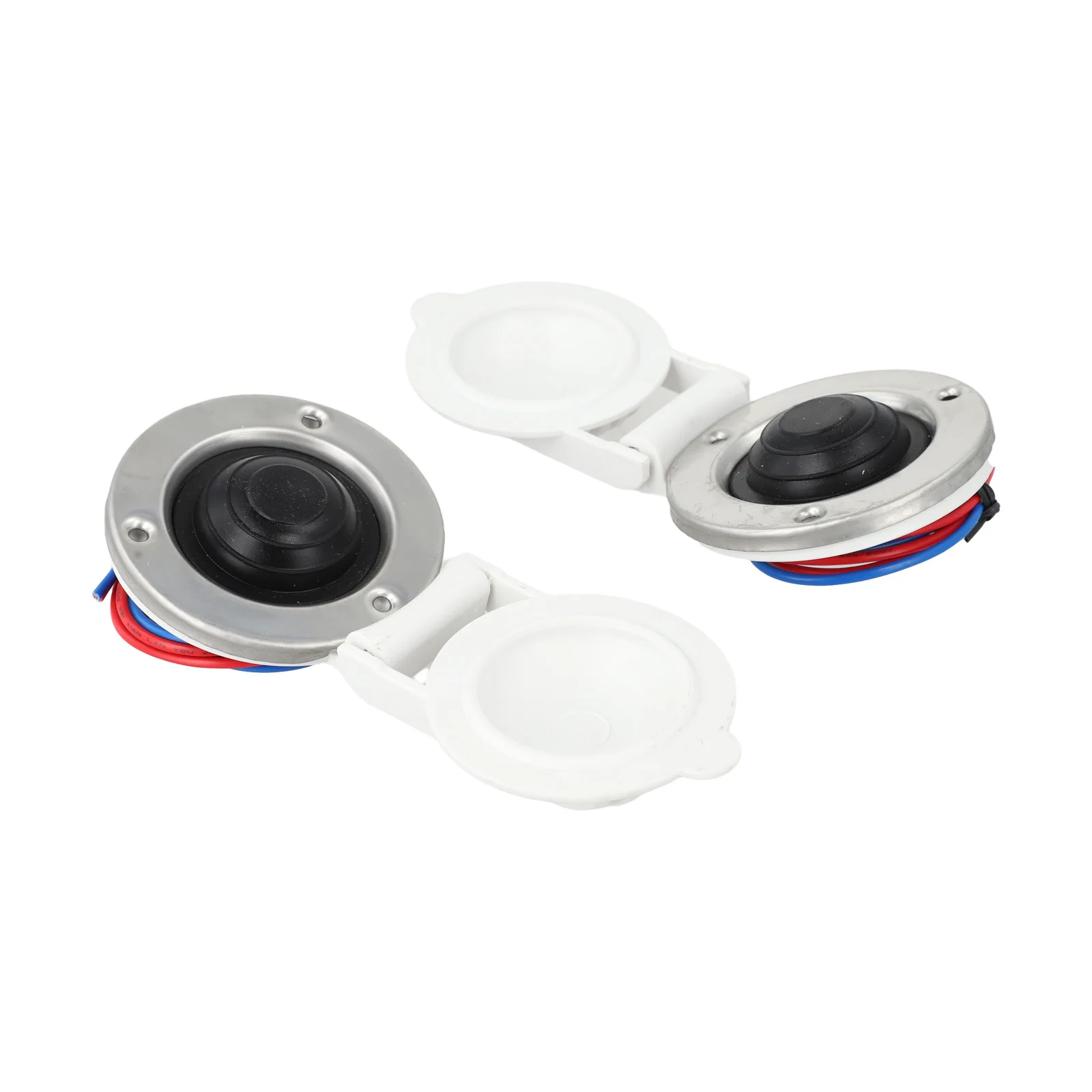 3 Dia Foot Switch Pair Foot Switch For Winch Anchor Part Easy Installation Glass-Reinforced Polyester 3 Dia Foot