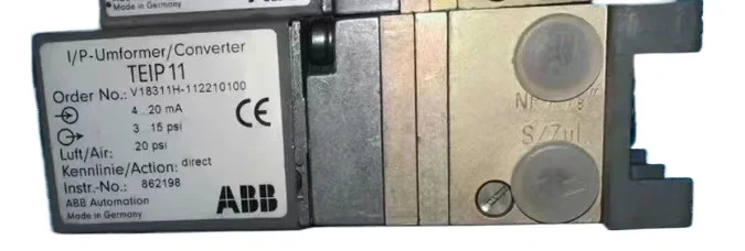 Válvulas solenoides TEIP 11 ABB, válvulas de control neumáticas