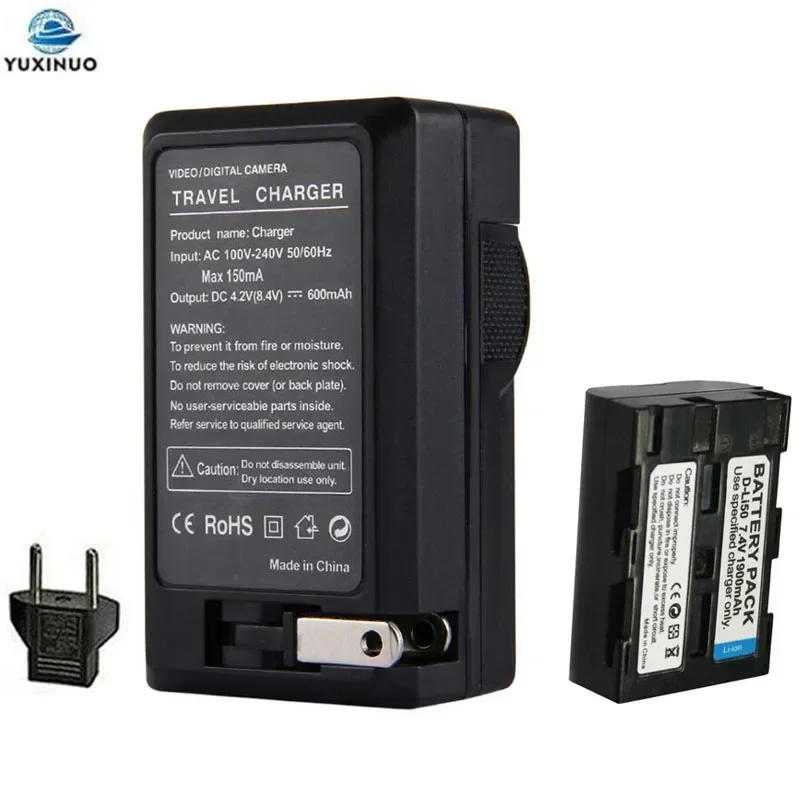 1900mAh NP-400 NP400 D-LI50 DLI50 Battery + AC Charger For Pentax K10D K20D Konica Minolta DiMAGE A1 A2 Dynax 5D 7D Sigma SD15