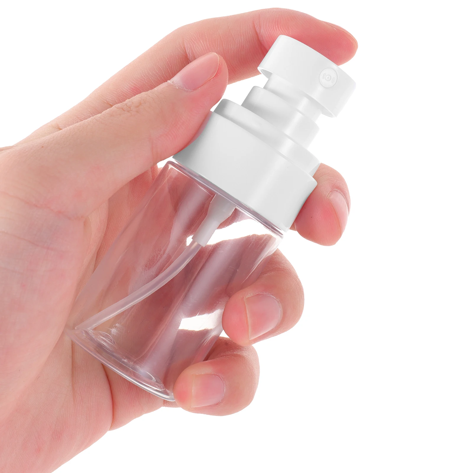

5pcs Spray Bottle Suit Travel Size Clear Plastic Bottles Small Portable Refillable Cosmetics Facial Mister For Essential Oils