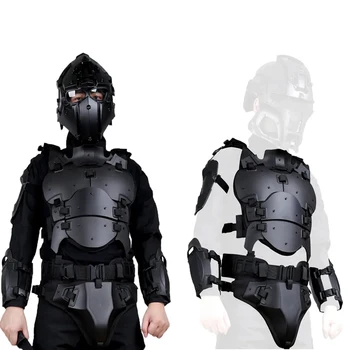 Tactical Armor Suit Deformation Protection Vest Adjustable Hunting Chest Protective Equipment Paintball Shooting CS Wargame Vest 1