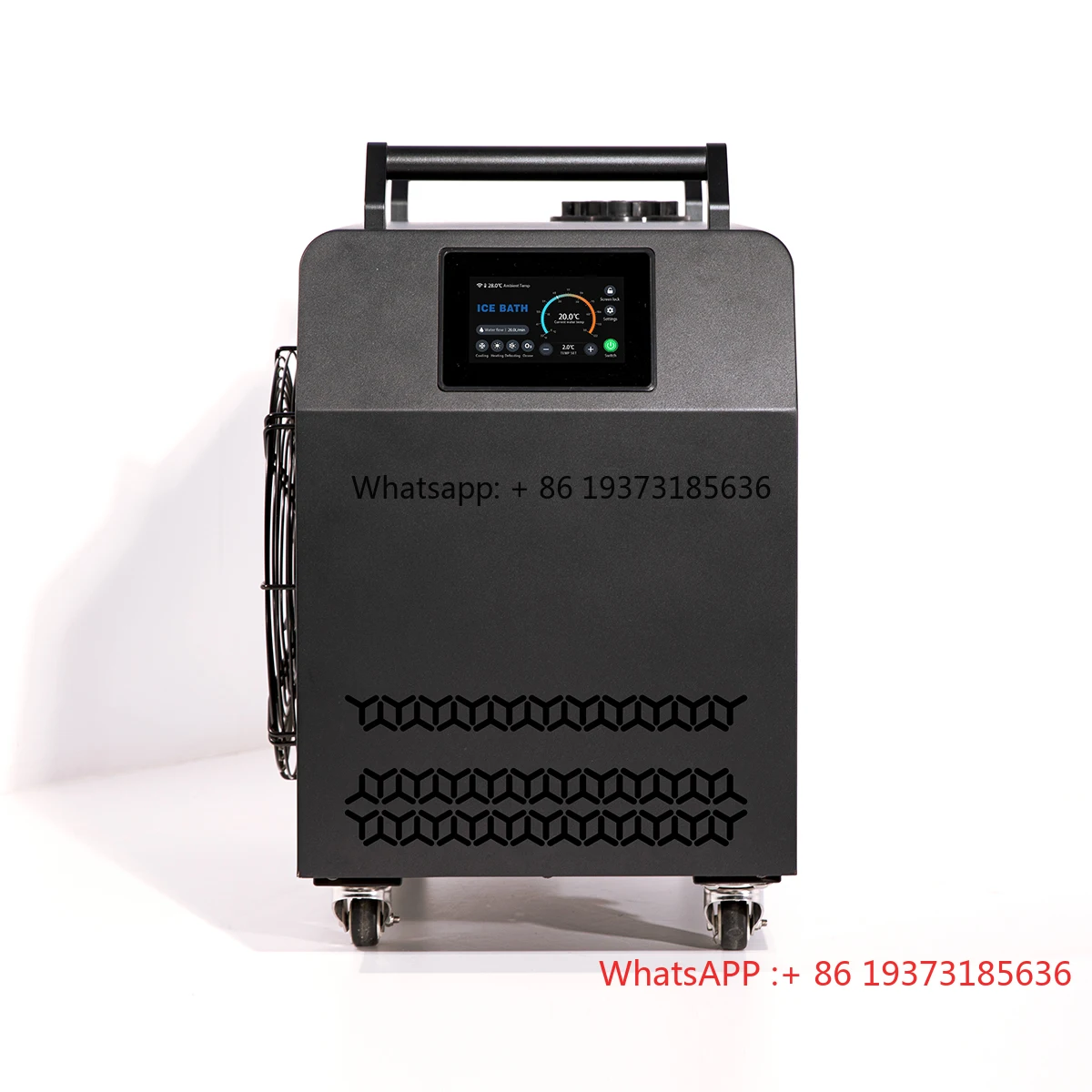 

1 Ice Bath Chiller Recovery Water Cooler Ice Bath Compressor and Pump Remote Control Home Use