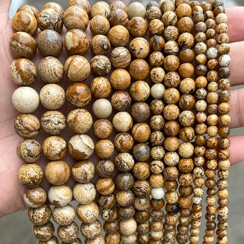 4 6 8 10 mm natuursteen donkere kleur zuidelijke jade kralen ronde losse spacer jaspis voor sieraden maken diy ketting armband