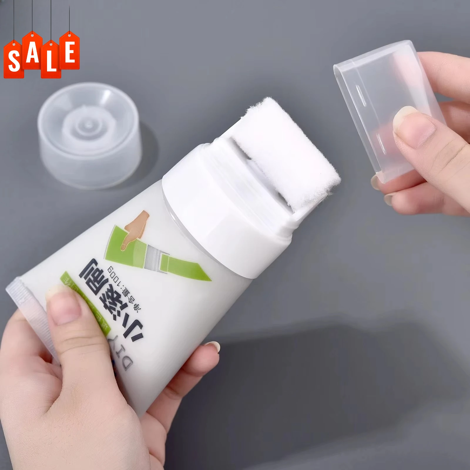 100g Wall Paint Roller Brush Painting White Pink Gray Interior Wall Repair Household Wall Graffiti Repair Paint