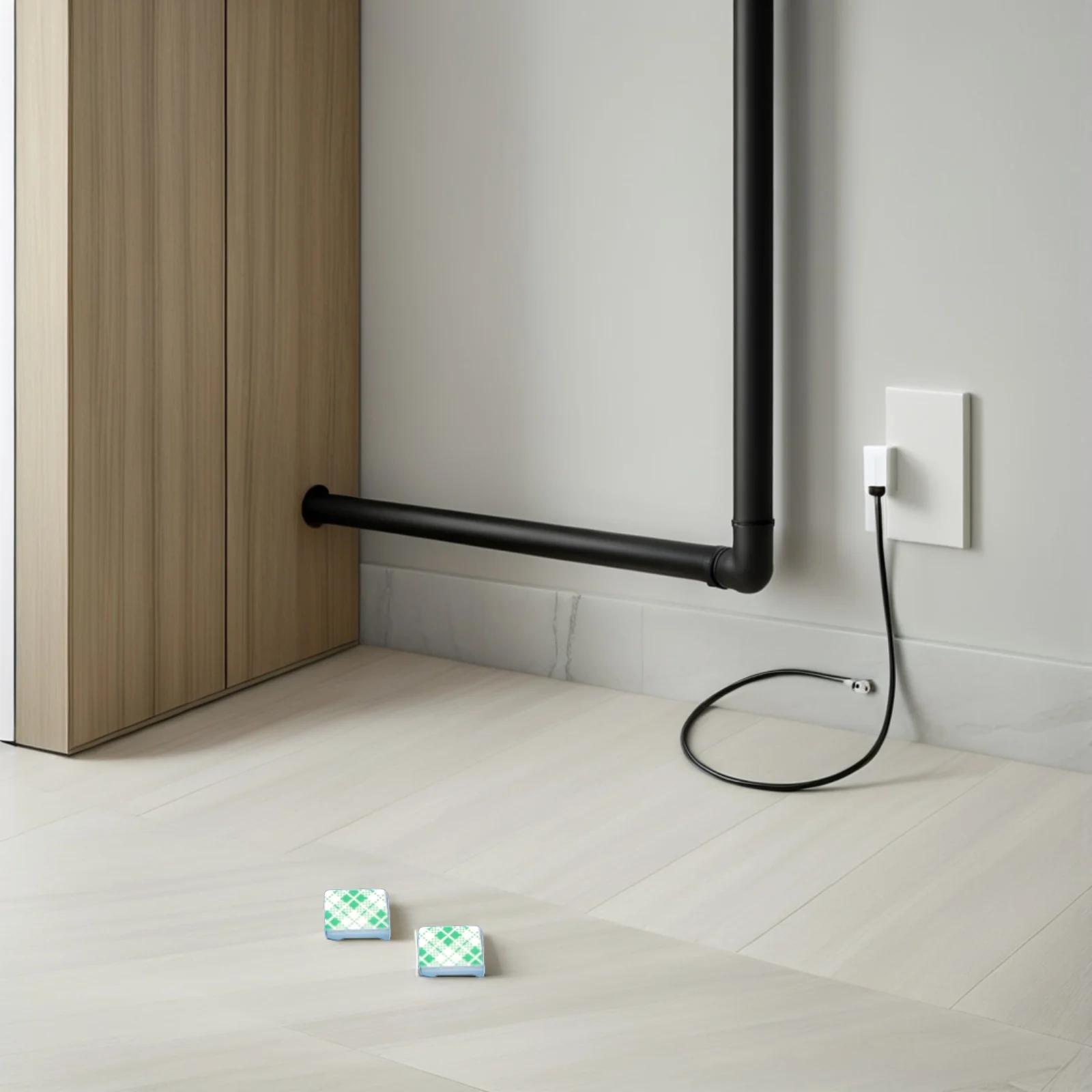 

80Pcs Adhesive Cable Clips Wire Clamp Plastic Desk Wire Management Clips Small Cord Holders for Office Car Wall Cable Organizer