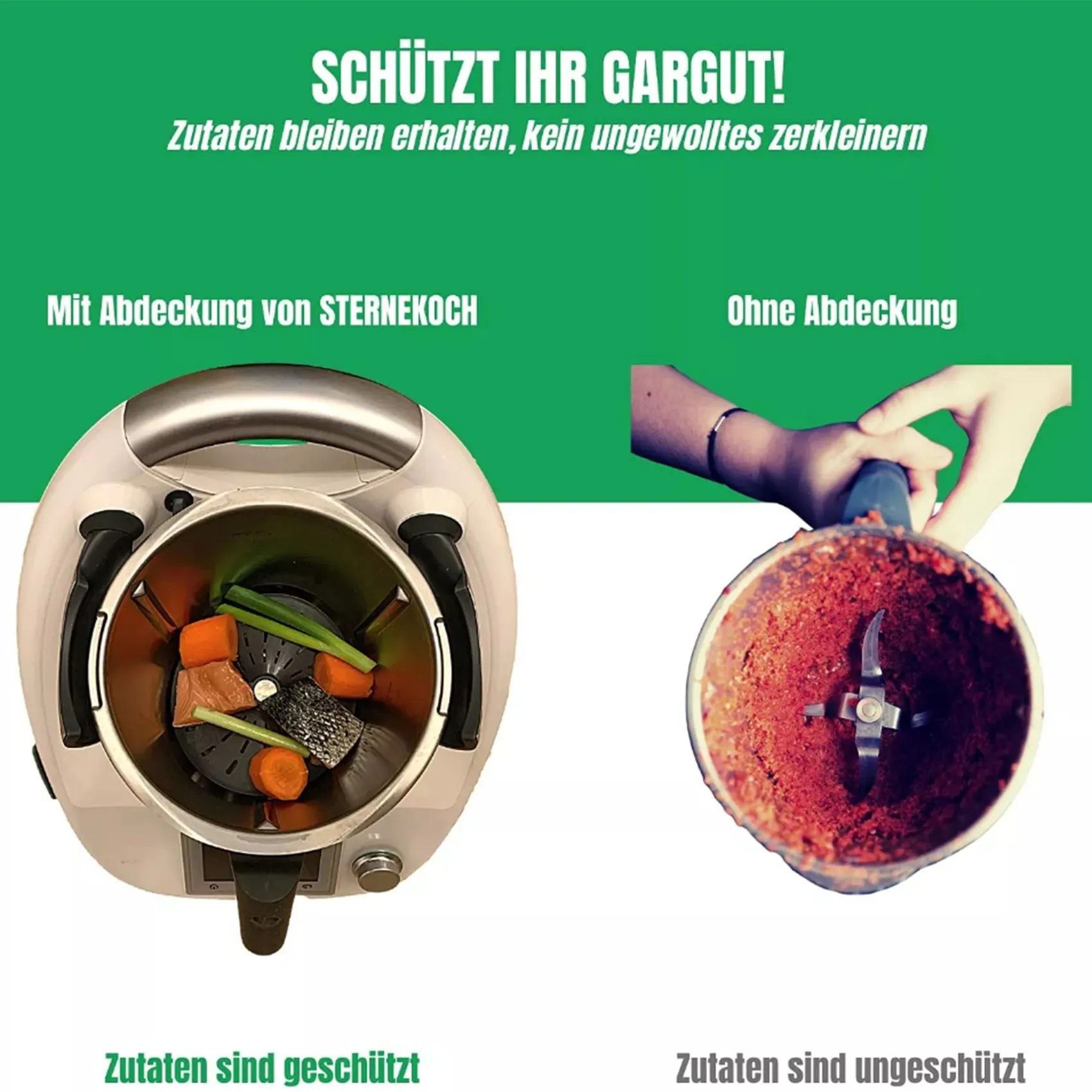 Tampa da lâmina para Vorwerk Thermomix, Slow Cooking e Slow Vide Extractor, Peça sobresselente, Acessório Juicer, TM5, TM6, TM31