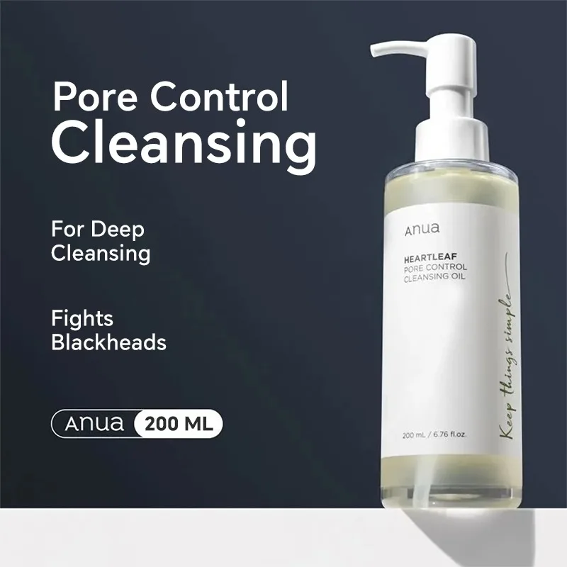 

200ml Anua Pore Control Cleansing Oil,Gentle Non-lrritating, Balancing Water and Oil, Healthy Skin Care. New