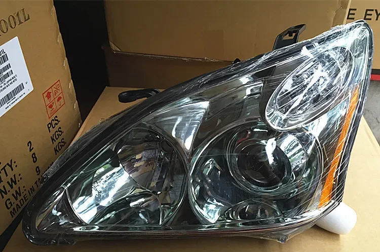 مجموعة المصابيح الأمامية RQXR لكزس LX470 2003-2007 #5