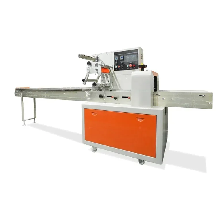 Full Servo Food Packaging Machine Nitrogen-filled anti-air bag Meatball bread packaging machine