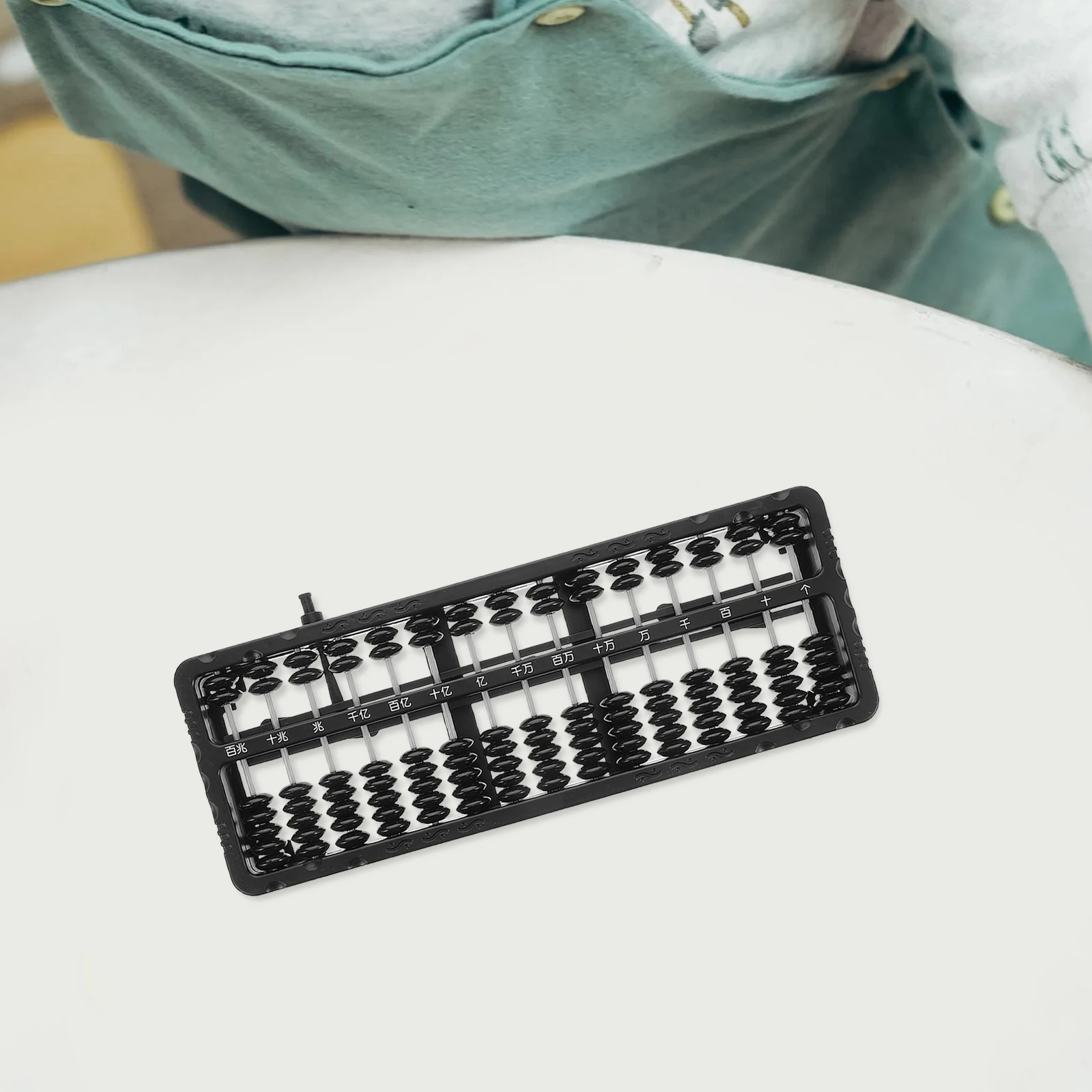 

15 Rods Abacus For Kids Math Learning Tool 7 Beads Per Row Quick Reset Durable Plastic Educational For Classroom Home Use