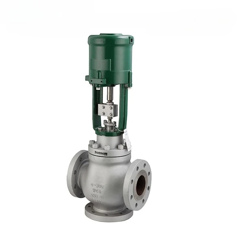 Electric control valve Three-way high temperature electronic output signal 4-20mA split-flow confluence control valve