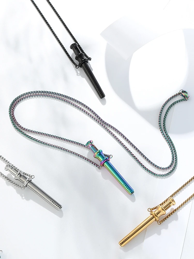 สร้อยคอพร้อมนกหวีดช่วยหายใจ สร้อยคอพร้อมนกหวีดสำหรับการทำสมาธิ สร้อยคอช่วยหายใจสำหรับผู้ที่มีความวิตกกังวลและบรรเทาความเครียด