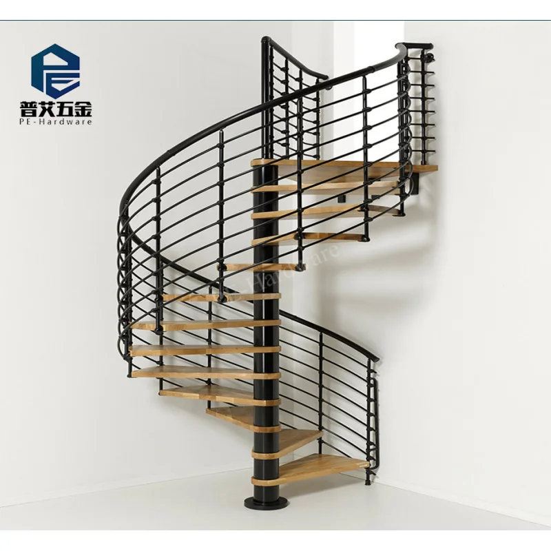 Custom.cheap price steel wooden stair