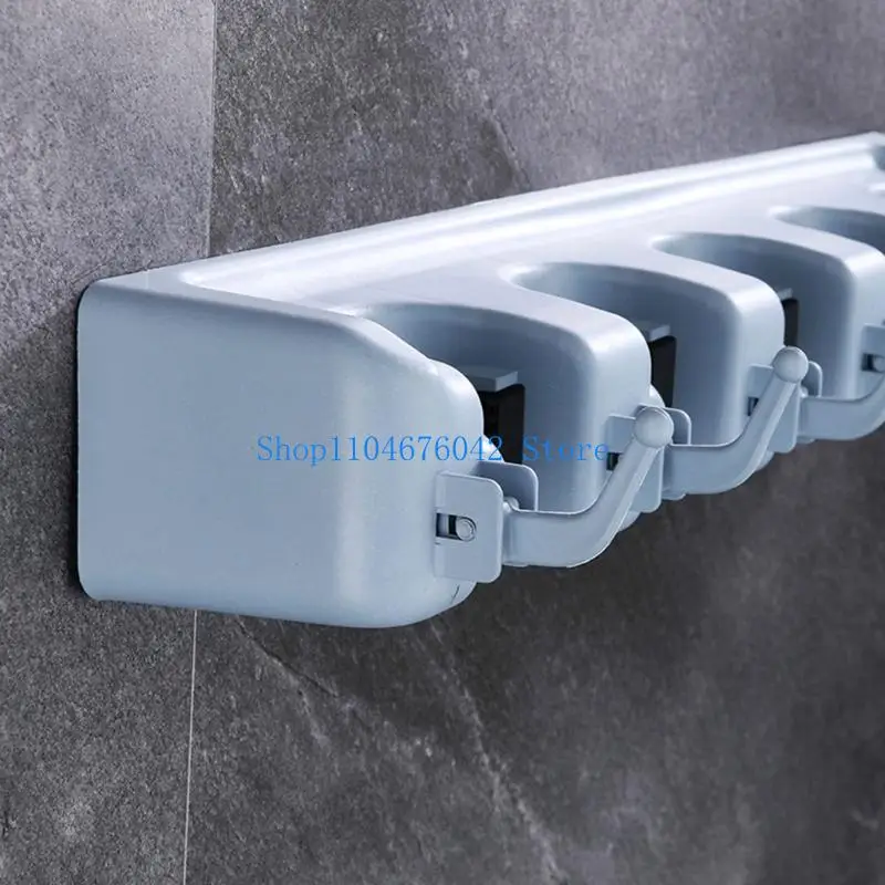 

Удобный органайзер 5asd, многофункциональные вешалки для метел на 3/4/5 позиций, полка