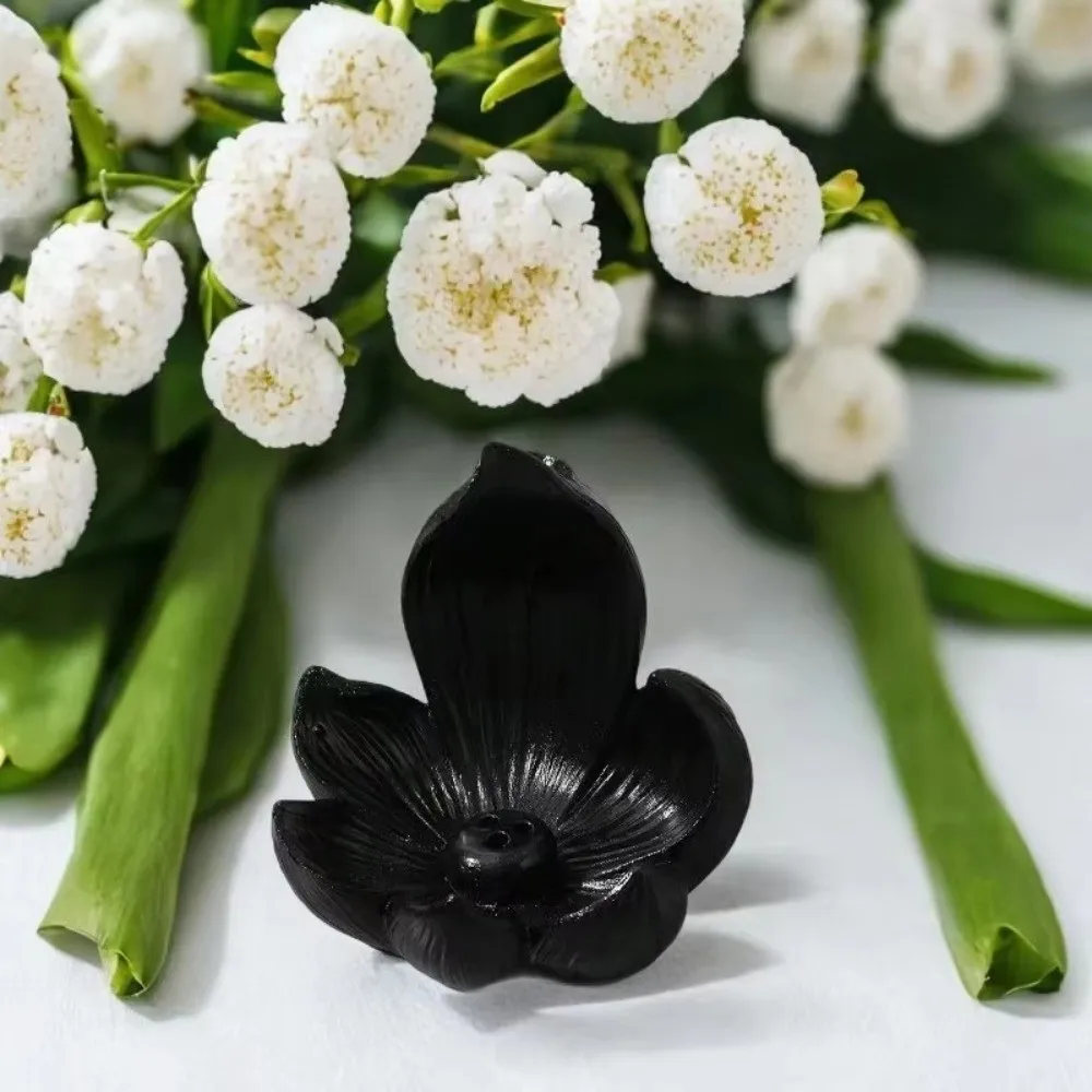 

Creative Resin Incense Burner Stick Holder Lotus Line Sandalwood Incense Plate Coil Base Incense Holder Home Decoration