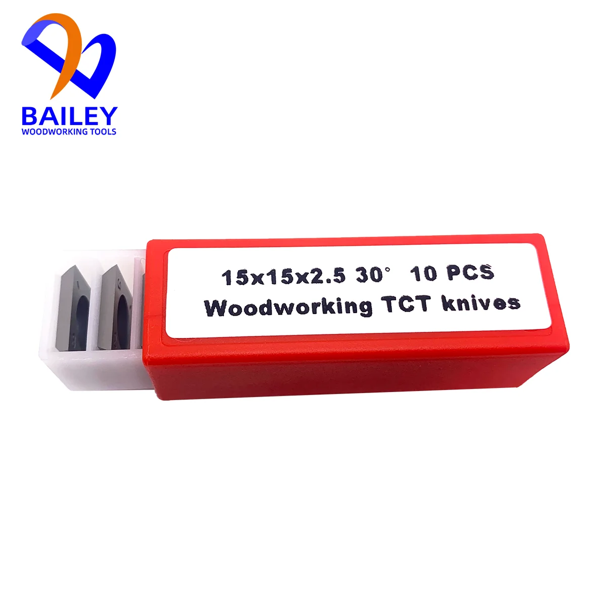 BAILEY 10PCS Square Carbide Scraping Blade Woodworking Tools Knives Scraper For KDT NANXING Edge Banding Machine