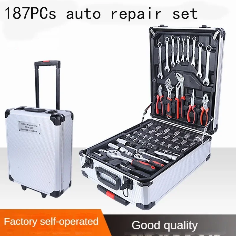 Quick delivery of stock 499pcs Tools Kit Mechanic Wrench Kids Combo Spanner Screwdriver Wood Work Machine Gardening Tool Set