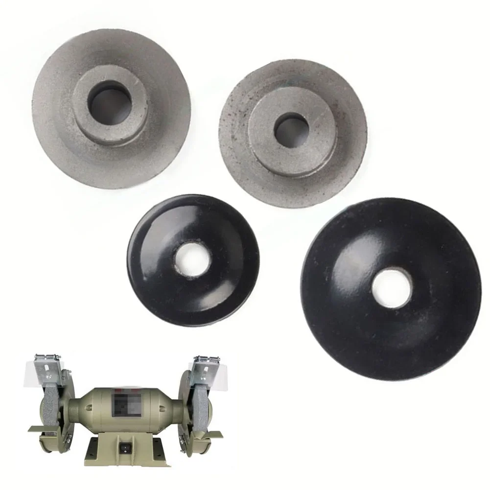 Achieve Smooth and Precise Grinding Results with this Bench Grinder Replacement Pad Washer Metal Plastic Backing Plate 1 Set