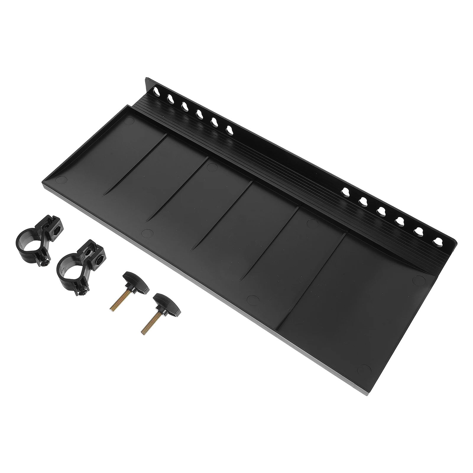 

Stable Durable Easel Tray Replacement Big Capacity Storage Plate Raised Edges Painting Pigment Phone Keys Lightweight Plastic
