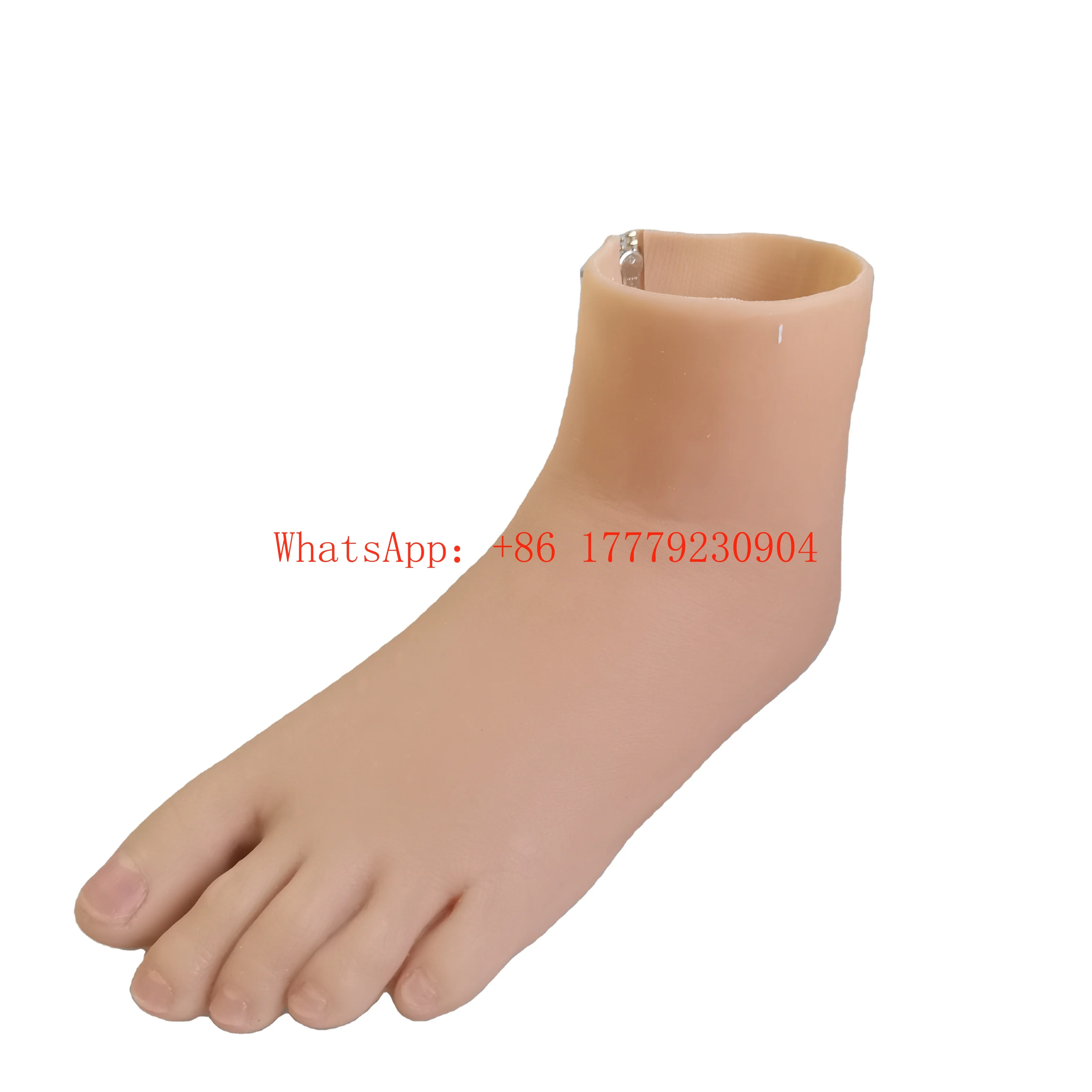 

Silicone Foot Cover Prosthetics Can Be Customized.