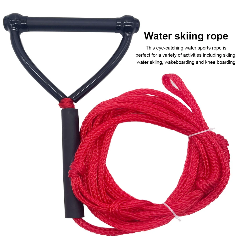 

Water Ski Rope with Handle Portable Surfing Towing Watersports Wakeboard Cord Professional Wakeboarding Kneeboard