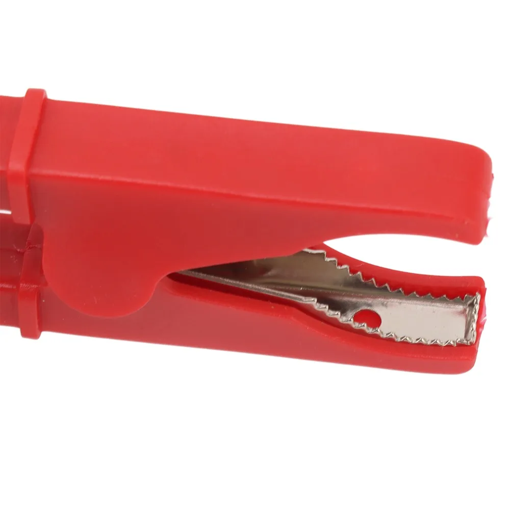 4pcs Durable Nickel Plated Alligator Clamps 30A Rating Professional Alligator Clips Battery Test Clips School